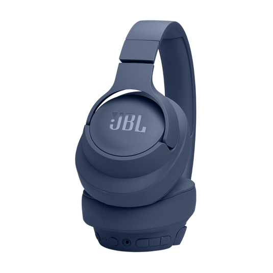 JBL Tune 770NC - Blue - Adaptive Noise Cancelling Wireless Over-Ear Headphones - Detailshot 2 image number null